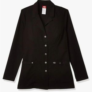 Dickies, Size Small, Snap front, Slightly used, black Lab gown.